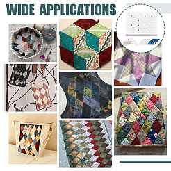 Rhombus Paper Quilting Templates&nbsp;AJEW-WH0473-41