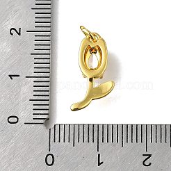 Brass Micro Pave Cubic Zirconia Pendants&nbsp;KK-Z102-01G-02