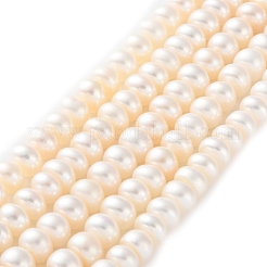 Natural Cultured Freshwater Pearl Beads Strands&nbsp;PEAR-I007-02B-01