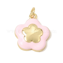 Brass Enamel Pendants&nbsp;KK-CBA960E-08G