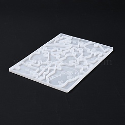 Dinosaur DIY Puzzle Silicone Molds&nbsp;DIY-G046-17