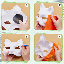 4Pcs 4 Colors Felt Non Woven Fabric&nbsp;DIY-WR0004-93