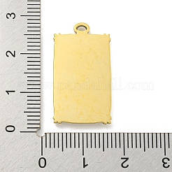 Real 18K Gold Plated PVD Vacuum Plating 304 Stainless Steel Pendants&nbsp;STAS-L278-012G-01