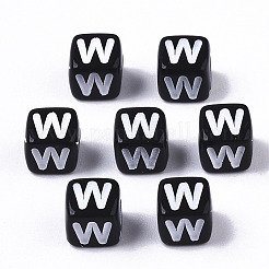Opaque Acrylic Beads&nbsp;LS-SACR-N002-01W