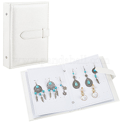 Portable PU Leather Earring Display Book&nbsp;EDIS-CL0001-02A