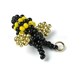 Seed Beads Beaded Charms&nbsp;PALLOY-MZ00295