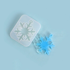 Christmas Theme DIY Snowflake Pendant Silicone Molds&nbsp;DIY-F114-30