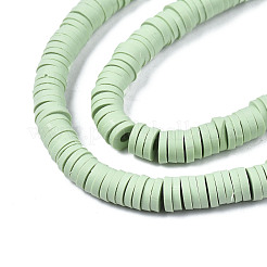 Handmade Polymer Clay Beads Strands&nbsp;CLAY-R089-6mm-157