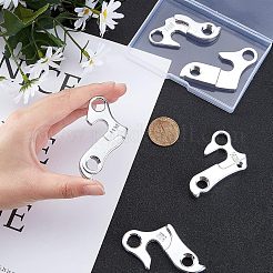 5Pcs 5 Styles Aluminum Tail Hook&nbsp;FIND-FH0002-01