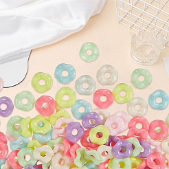 200Pcs Opaque Acrylic European Beads&nbsp;MACR-PA0001-90