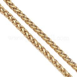 304 Stainless Steel Wheat Chain Bracelet Making&nbsp;AJEW-JB01472