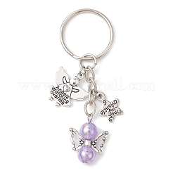 10Pcs 10 Styles Acrylic Keychains&nbsp;KEYC-JKC00762
