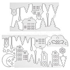 Carbon Steel Cutting Dies Stencils&nbsp;DIY-WH0170-353