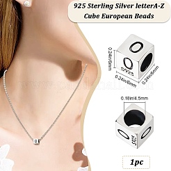 Sterling Silver Beads&nbsp;STER-WH20009-04O-P