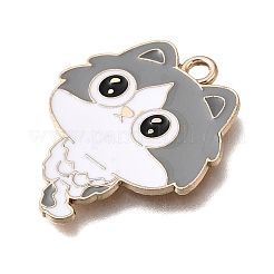 Alloy Enamel Pendants&nbsp;FIND-E047-02KCG-02
