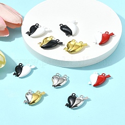 10 Sets Spray Painted Alloy Magnetic Pendants&nbsp;FIND-FS0004-24