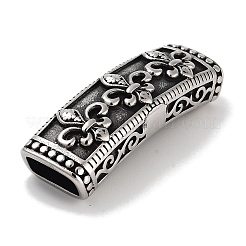 Tibetan Style 304 Stainless Steel Slide Charms/Slider Beads&nbsp;STAS-L274-004AS