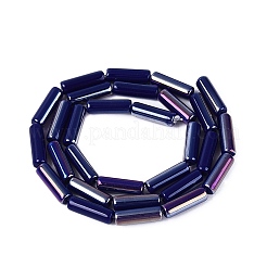 Electroplate Opaque Glass Beads Strands&nbsp;EGLA-Q132-02A-B02