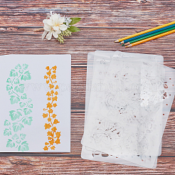 8Pcs 8 Style Plastic Drawing Painting Stencils Templates&nbsp;DIY-GF0004-82