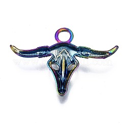 Rainbow Color Alloy Pendants&nbsp;PALLOY-S180-147-NR