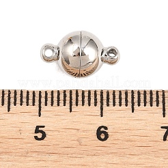 304 Stainless Steel Magnetic Clasps&nbsp;STAS-P452-03B-P
