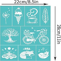 Self-Adhesive Silk Screen Printing Stencil&nbsp;DIY-WH0338-006