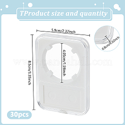 30Pcs Plastic Coin Storage Box&nbsp;AJEW-GO0004-84