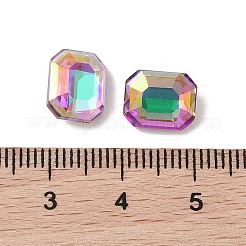 Glass Rhinestone Cabochons&nbsp;RGLA-L029-03A-HELA