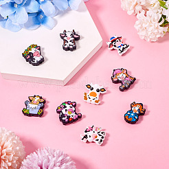 9Pcs 9 Styles Silicone Focal Beads&nbsp;SIL-TA0002-41