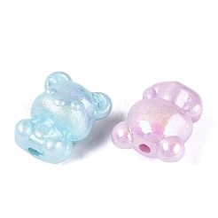 Luminous Opaque UV Plating Acrylic Beads&nbsp;OACR-Q204-17