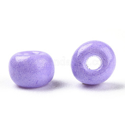 Opaque & Transparent Inside Colours 6/0 Glass Seed Beads&nbsp;SEED-F004-4mm-03