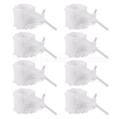 10 Pairs Polyester Lace Shoelaces&nbsp;AJEW-TA0003-14D