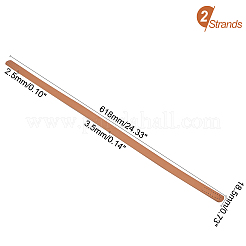 Imitation Leather Bag Handles&nbsp;FIND-PH0001-82B