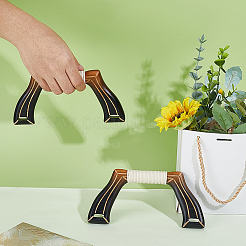 2Pcs Wooden Bag Handles&nbsp;FIND-PH0059-76B
