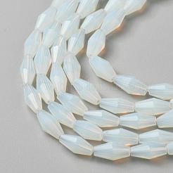 Imitation Opalite Glass Beads&nbsp;GLAA-P001-05A-01