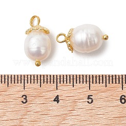 Natural Cultured Freshwater Pearl Pendants&nbsp;PALLOY-JF05579