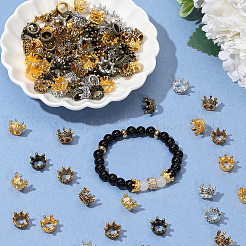120Pcs 4 Colors Alloy Rhinestone Settings&nbsp;FIND-PA0001-55