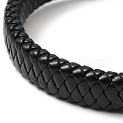 PU Imitation Leather Braided Cord Bracelet&nbsp;BJEW-E009-10AS