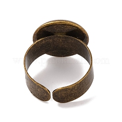 Antique Bronze Brass Finger Ring Shanks&nbsp;X-UNKW-C2902-AB