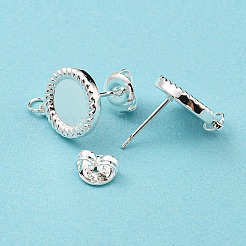 304 Stainless Steel Stud Earring Findings&nbsp;STAS-N097-249S