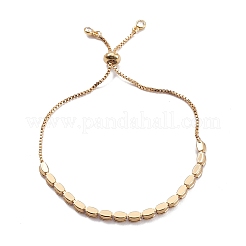 Cubic Zirconia Oval Tennis Bracelet for Men Women Gift&nbsp;BJEW-F417-05G-RS
