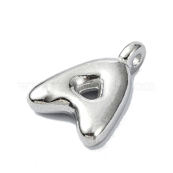 304 Stainless Steel Alphabet Pendants&nbsp;STAS-U033-02P