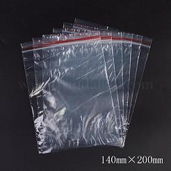 Plastic Resealable Packaging Bags&nbsp;OPP-G001-A-14x20cm