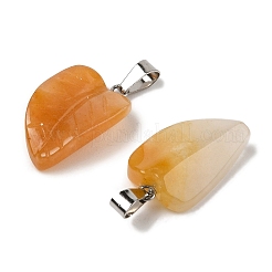 Natural Topaz Jade Pendants&nbsp;G-B127-01P-06