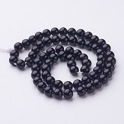 Natural Mashan Jade Round Beads Strands&nbsp;X-G-D263-6mm-XS32