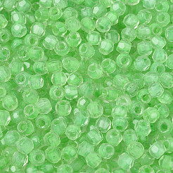 Transparent Inside Colours Glass Seed Beads&nbsp;SEED-T007-20A-03
