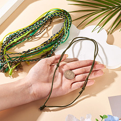 12Pcs Polyester & Spandex Cord Necklaces Making&nbsp;AJEW-TAC00069