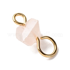 Electroplate Glass Triangle Links Connector Charms&nbsp;PALLOY-JF04412