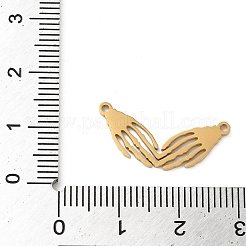 5Pcs 201 Stainless Steel Pendants&nbsp;STAS-B064-14G