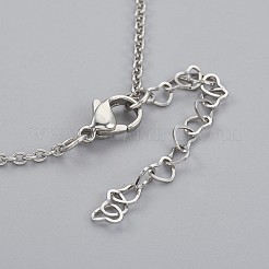 Teardrop Shell Pearl Pendant Necklaces&nbsp;NJEW-JN02286